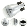 thumbnail image 4 of SHISUYAN Trombone Mutes Abs Silver for Musicians Practice Sessions 1Set 5.2X3.1X3.1In, 4 of 8