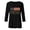 Black, variant on KHONTS Women's 250 Years T Shirts Patriotic USA Flag 250 Anniversary 3/4 Sleeve Tops Casual Fashion Summer Spring Tees White XL