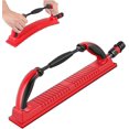 thumbnail image 1 of Adjustable Radius Flex Longboard Hand Sanding Block-Dust-Absorbing Sanding Blocks with Hook& Loop Backing-Dust Free Hand Sander for Woodworking-Auto Body-Wall-Furniture (Red-Adjustable), 1 of 6