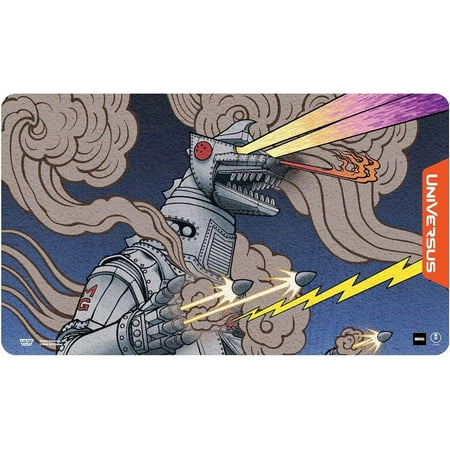 UniVersus Godzilla Challenger Series - Mechagodzilla - Bionic Menace Playmat - 24x14 Neoprene Mat, Tabletop Card Game Accessory, UVS Games, Licensed