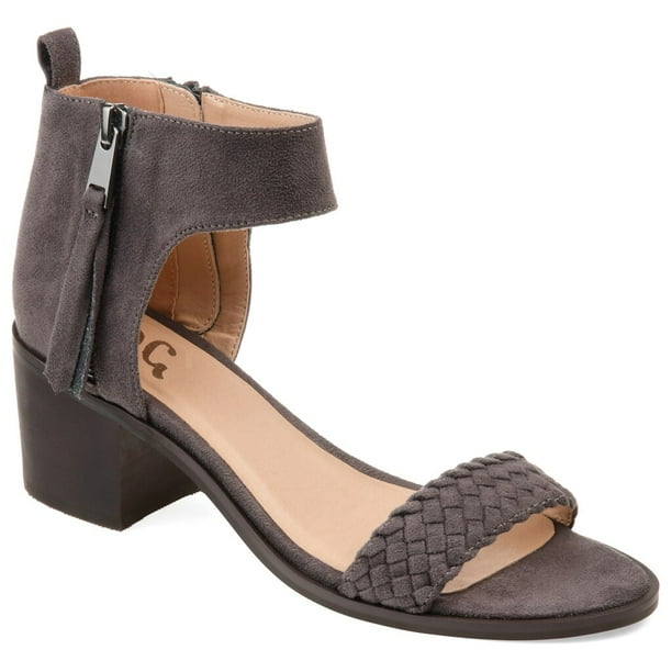 Journee Collection Hunter Women's High Heel Sandals Gray