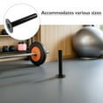 thumbnail image 3 of Phenofice 2Pcs Wall Mounted Barbell Plate Holder Iron Rack for Strength Training and Gym Equipment, 3 of 8