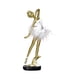 thumbnail image 2 of Figura de bailarina Escultura de bailarina Figura de niña de resina creativa para Estilo A, 2 of 9