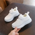 thumbnail image 5 of Girls'sneakers Kids Boys and Girls Summer Breathable Lightweight Socks Shoes Toddler Soft Casual Sneakers Kids Shoes White 5.5 Years-6 Years, 5 of 7