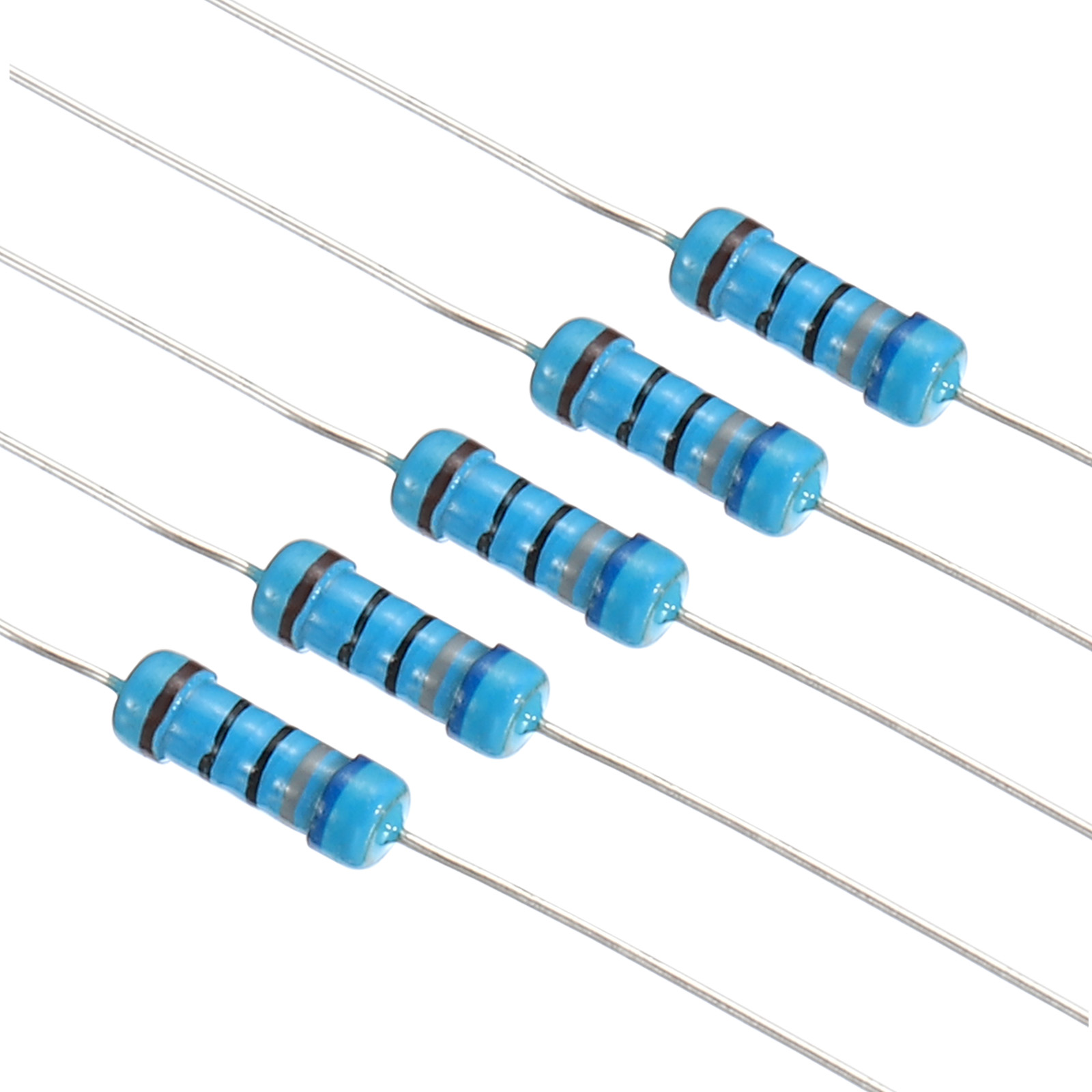 Uxcell 100Ohm to 910Ohm Metal Film Resistor Assortment Kit 21 Value 1