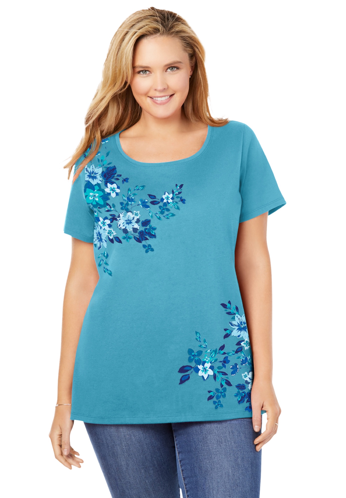 cute plus size graphic tees
