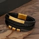 thumbnail image 5 of Classic Men's Leather Bracelet New Style Hand-woven Multi-layer Combination Accessory Fashion Man Jewelry Wholesale Dropshipping, 5 of 5