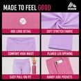 thumbnail image 4 of RBX Girls Leggings - 2 Pack Stretchy Girl Flare Leggings with Pockets Yoga Pants for Girls (7-16), 4 of 7