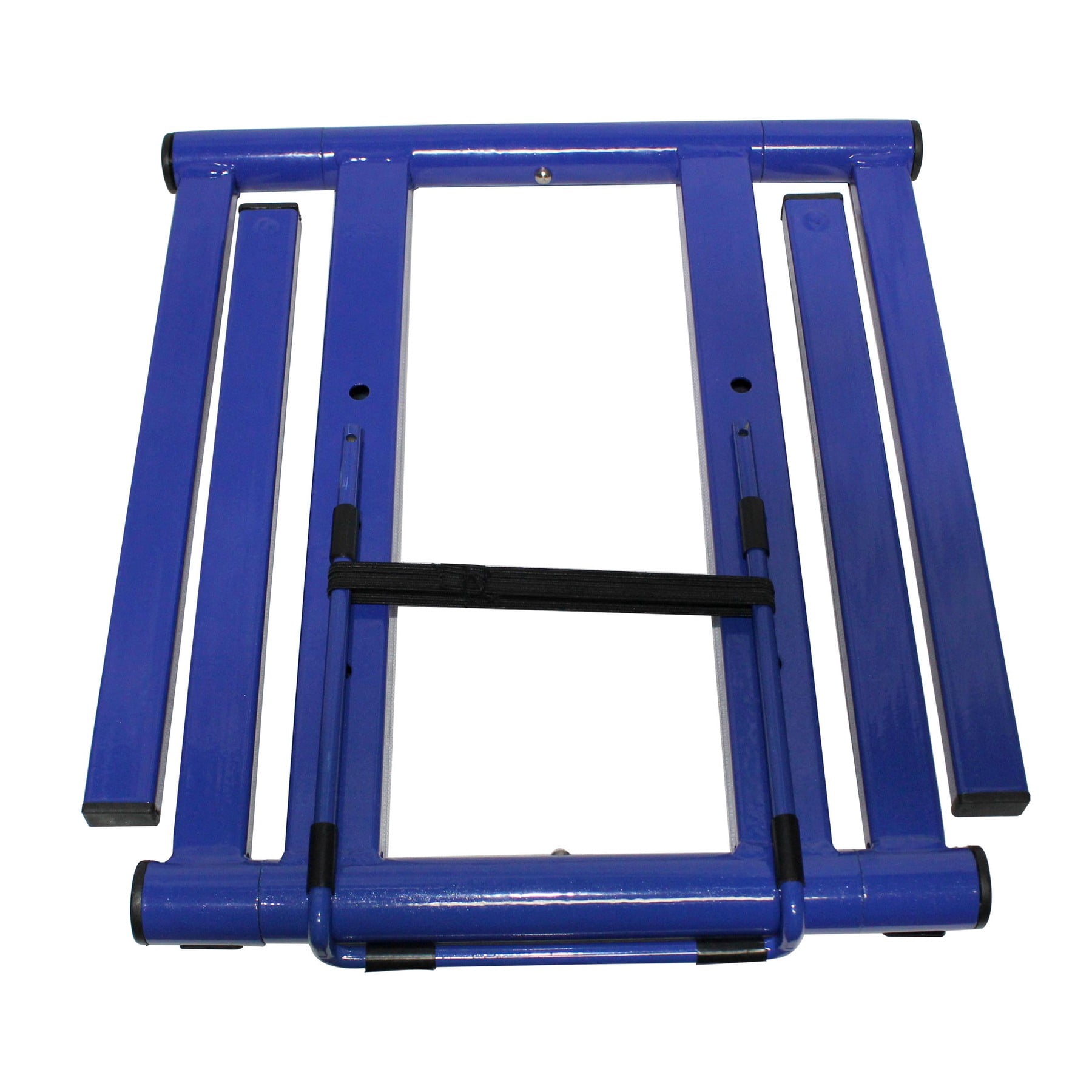 ProX T-LPS600BLUE Foldable and Portable DJ Laptop Stand W/Adjustable Shelf Blue