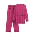 thumbnail image 4 of STETMN Women's Sweatsuits 2 Piece Outfits Long Sleeve Pullover and Baggy Sweatpants Warm Loungewear, 4 of 4