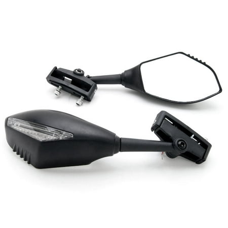 - Krator Motorcycle Mirrors w/ LED Turn Signals Indicators For Honda CBR 600 600RR CBR600RR