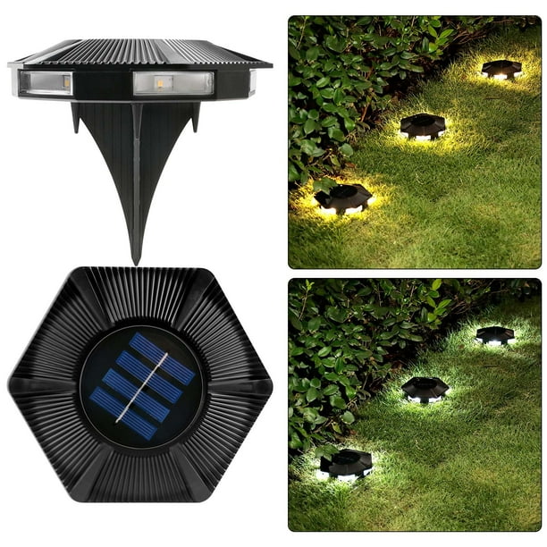 Paneles Solares Led para Exteriores, Paneles Abs, Panel Solar Panel, Paneles Solares, Panel Solar, Paneles Solares, Pasarela, Patio, Instalación, Juego de 2