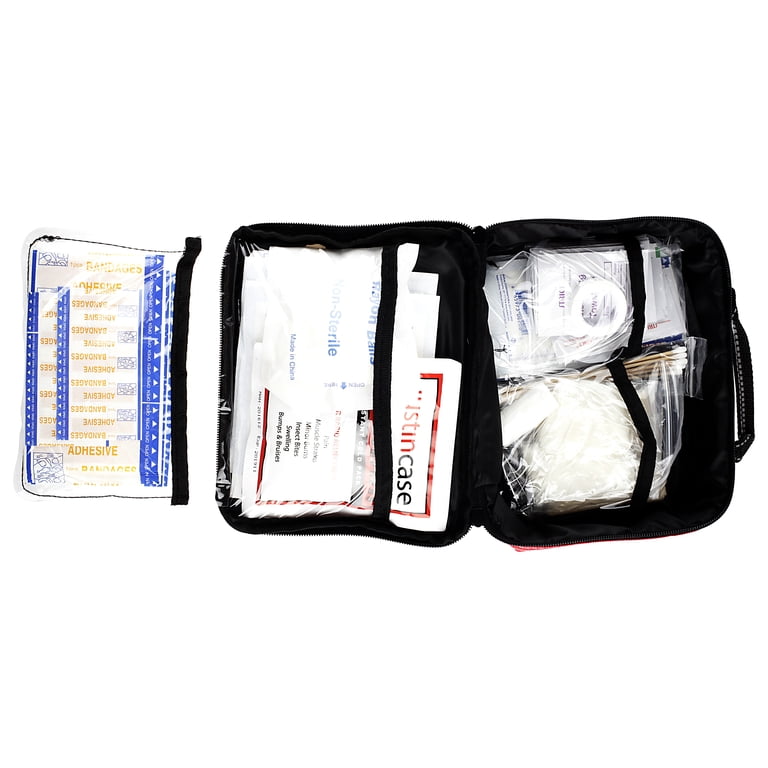 Justin Case 131-Piece Family First Aid Kit with Carrying Case HSA