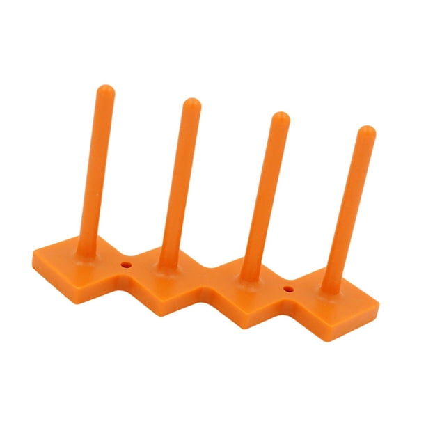 Soporte para bobinas, organizador de cintas, organización magnética, soporte compacto para carretes Naranja