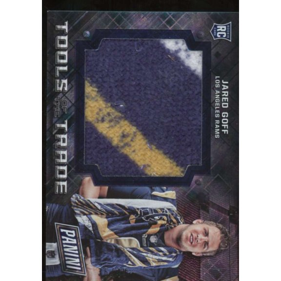 Jared Goff 2016 National Convention Tools of the Trade Jumbo Diamond Awe #7
