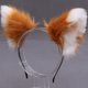 thumbnail image 4 of 2 PCS Wolf Fox Fur Ears Hairhoop Headwear Fancy Dress Party Disfraz de Halloween Diadema Hairband MFZFUKR CPB-SSW1770-5, 4 of 5