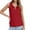 Red, variant on Hiiyo Women's Casual Solid Color Tank Top Summer Breathable Sleeveless Shirt, Purple L