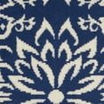 thumbnail image 6 of Nourison Jubilant Geometric Floral Navy/Ivory 5'3" x 7'3" Area Rug, (5' x 7'), 6 of 9