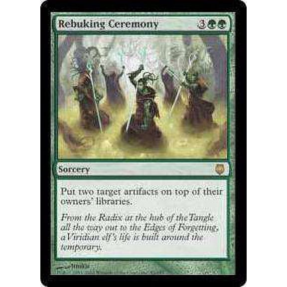 MtG Darksteel Rare Rebuking Ceremony (Foil) #82