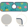 thumbnail image 3 of GZHJMY 2PCS Faucet Absorbent Mat, Summer Pineapple Watermelon Washable Sink Splash Guard Drip Catcher, Kitchen Bath Countertop Microfiber Sink Drying Mats for Kitchen, 3 of 7