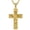 Jesus 3, variant on Kootwo Jesus Crucifix Necklace for Men Women, 14K Gold Plated Cross with INRI, Patron Saint of Redemption, Catholic Gift
