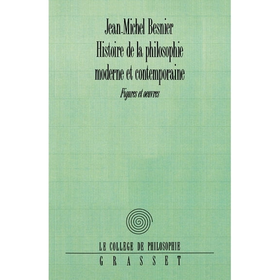 Hist. Philosophie Moderne Et Contemporaine, (Paperback)