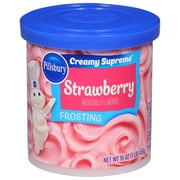Pillsbury Creamy Supreme Strawberry Frosting, 16 Oz Tub