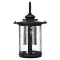 thumbnail image 6 of CHLOE Cole Transitional 1 Light Textured Black Outdoor Wall Sconce 16" Height, 6 of 11