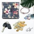 thumbnail image 3 of Fintie Squeeze Coin Purse,PU Leather Coin Pouch Change Holder for Woman Girls，Blooming Hibiscus, 3 of 8