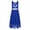 Blue, variant on DPOIS Womens Liturgical Dancewear Praise Dance Tunic Black S