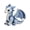 Frost Dragon, variant on Frost Dragon 7.9 x 5.9 in Pre-Cut Stuffed Animal Sewing Kit for DIY Craft Projects
