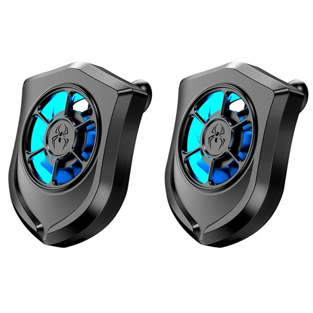 2X P11 Enfriador de Teléfono Móvil Ventilador de Refrigeración Juego Soporte de Almohadilla Soporte Radiador de Ventilador para Smartphone Tableta