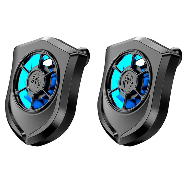 2X P11 Enfriador de Teléfono Móvil Ventilador de Refrigeración Juego Soporte de Almohadilla Soporte Radiador de Ventilador para Smartphone Tableta