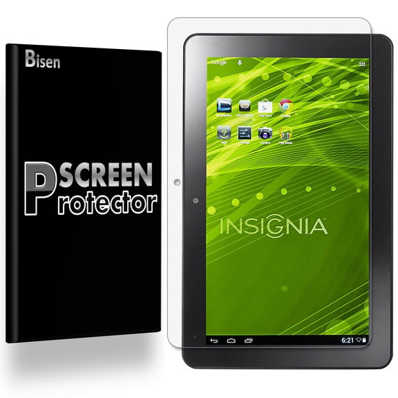 [4-PACK] Fit For Insignia Flex 10.1 (NS-14T004) HD Clear Screen Protector, BISEN, Anti-Scratch, Anti-Shock, Anti-Bubble
