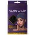 thumbnail image 2 of Donna Premium Collection Black Satin Wrap 1 ea, 2 of 2