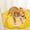 Yellow, variant on perfeclan Indoor Dog Potty Tray, Dogs Potty Pad, Open Top Entry Dog Litter Pan, Comfortable Mesh Training Toilet Potty s Toilet Beige