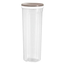 FeiFu Pasta Storage Jar Airtight Food Container Glass Jar with Seal Lid Stackable Design for Dry Food Noodles Spaghetti Pasta Kitchen Pantry Organization