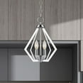 thumbnail image 5 of Livex Lighting - Prism - 2 Light Convertible Mini Chandelier in Contemporary, 5 of 14