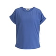 thumbnail image 1 of EDWARDS LADIES DOLMAN SHORT SLEEVE BLOUSE, 1 of 1