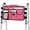 Red Plaid, variant on SupreGear Walker Bag, Rollator Wheelchair Storage Pouch with Cup Holder, Water-Resistant Nylon, Black