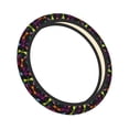 thumbnail image 2 of Easygdp Colorful Dragonflies Elastic Steering Wheel Cover, Auto Accessories, Fit Suvs, Vans,Cars, Trucks -15 inch, 2 of 8