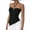 Black, variant on Women's Halter Tops Irregular Hem Sleeveless Going Out Summer Tank Tops Clubbing Party Travel Y2k Outfits( Yellow, M )