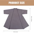 thumbnail image 3 of Miangastore Kimono de Coiffure Imperméable Gris 1Ensemble, 3 of 8