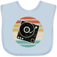 thumbnail image 3 of Inktastic Turn Table Record Player Retro Boys or Girls Baby Bib, 3 of 4