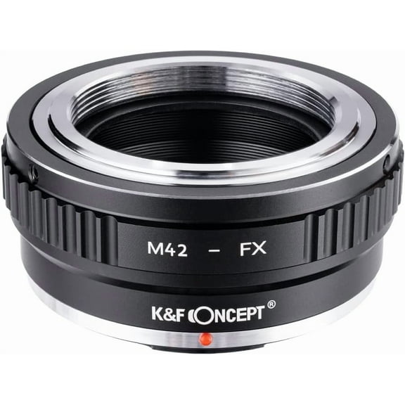 K&F Concept Lens Mount Adapter Ring M42 42mm Screw to Fuji Fujifilm FX XPro1 X-Pro1 Camera