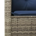 thumbnail image 6 of vidaXL Bistro Set Grey, 6 of 6