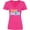 Hot Pink, variant on Inktastic Happy Easter with Cross in Teal Plaid Women's V-Neck T-Shirt