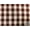 Burgundy, variant on Poly Poplin Checkered Fabric 07 RED / 58" Wide / Sold by the yard