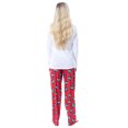 thumbnail image 3 of Wonder Woman DC Comics Red AOP Womens Sleep Pajama Pants-L, 3 of 3