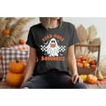 thumbnail image 6 of ASKETAM Halloween Shirts for Women - Groovy Read More Books Ghost T-Shirt Dark Grey (XL), 6 of 8